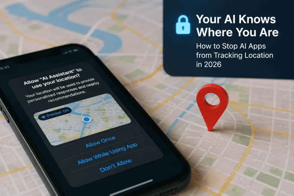 Your AI Knows Where You Are: How to Stop AI Apps from Tracking Location in 2026